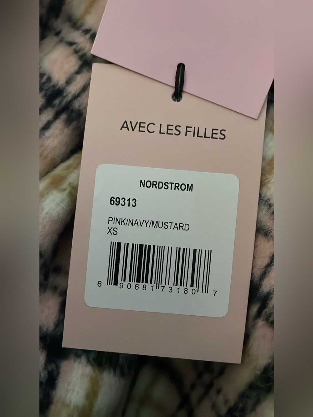 Avec Les Filles Plaid Boyfriend Oversized Shacket - Picture 7 of 7